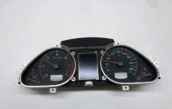 Audi A6 S6 C6 4F Speedometer (instrument cluster) 4F0920933J 4F0910930C