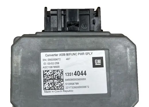 Buick Enclave II Voltage converter/converter module 13514044