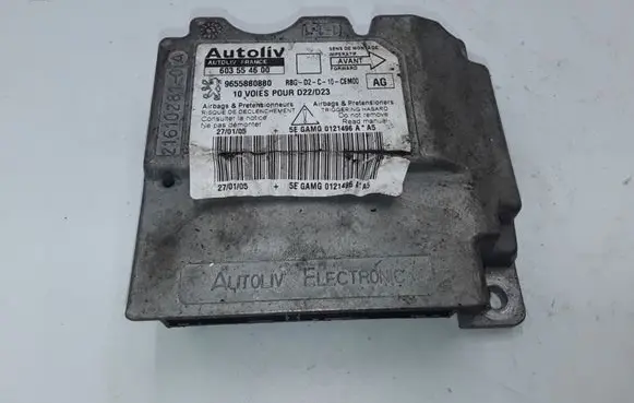 Peugeot 407 Airbag control unit/module 603554600 9655880880