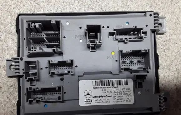 Mercedes-Benz E W213 SAM control unit A2139003208