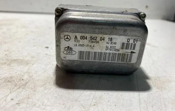 Mercedes-Benz C W203 ESP acceleration yaw rate sensor A0045420418 FD04M08 10098515144