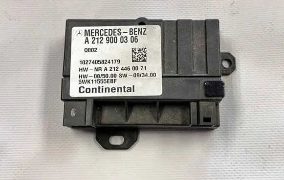 Mercedes-Benz E W212 Fuel injection pump control unit/module A2129000306 5WK11555EBF 1027405824179