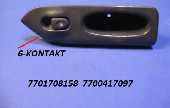 Renault Espace III Electric window control switch 7701708158 7700417097