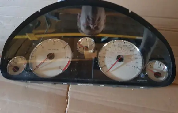 Peugeot 407 Speedometer (instrument cluster) 9658138780