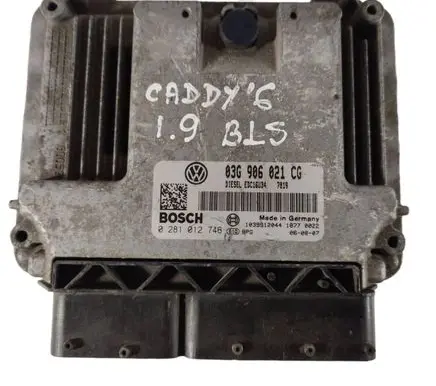 Volkswagen Caddy Engine control unit/module 03G906021CG 0281012746