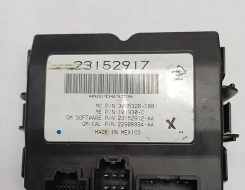 Opel Insignia A Tailgate/trunk control unit/module 23152917 3035326