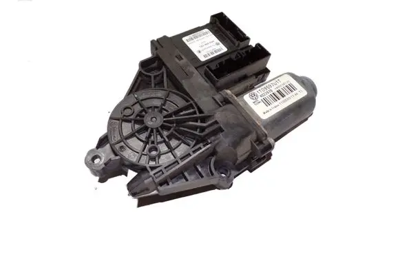 Volkswagen Caddy Front door window regulator motor 1T0959701T 5K0959793