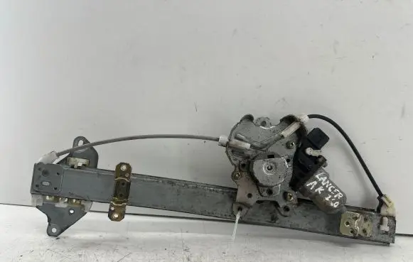 Mitsubishi Lancer Rear door window regulator with motor MR991831 605120