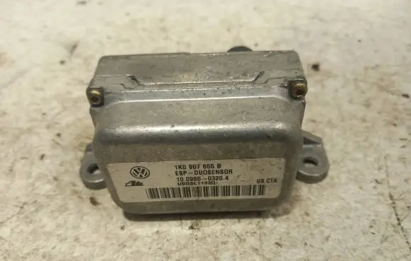 Volkswagen Golf V ESP acceleration yaw rate sensor 1K0907655B 10098503204
