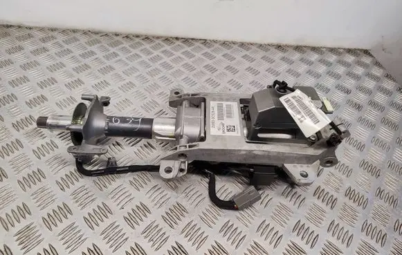 Steering wheel axle set