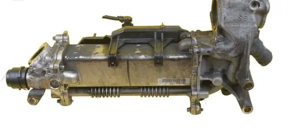 Opel Astra K EGR valve cooler V29007724 B16DTH