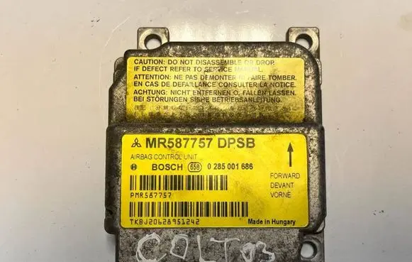 Mitsubishi Colt Airbag control unit/module MR587757 0285001686 PMR587757