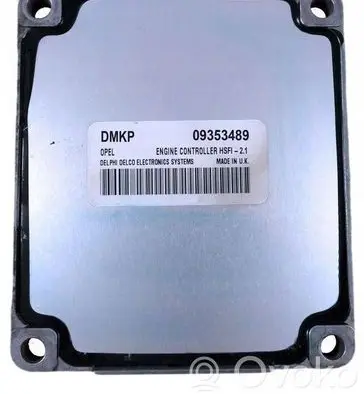 Opel Astra G Engine ECU kit and lock set 09353489