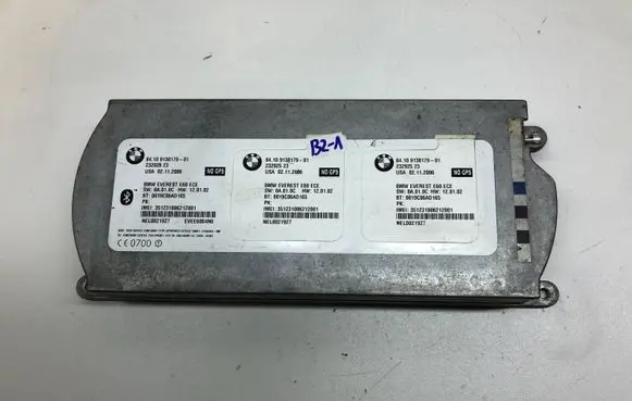 BMW 5 E60 E61 Bluetooth control unit module 9138179