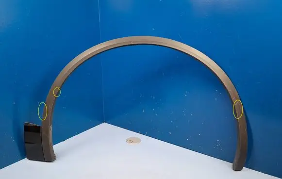 Volkswagen Touareg III Front arch trim 760853718 760853718A