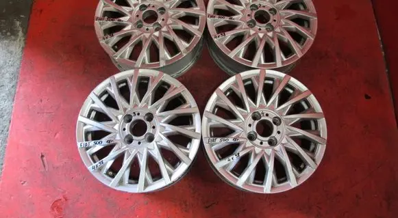Fiat 500 R15 alloy rim 52009577
