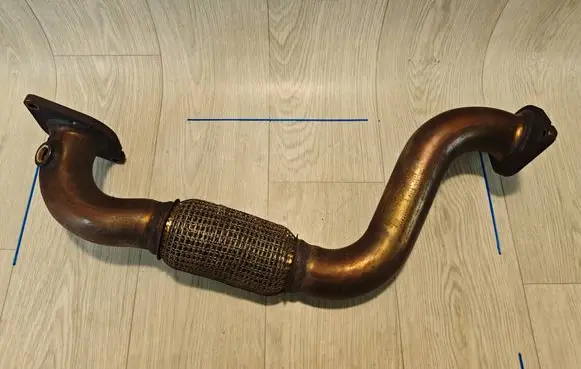 Fiat Ducato Exhaust gas pipe 46857623