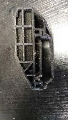 BMW 7 E65 E66 Radiator mount bracket 7508017