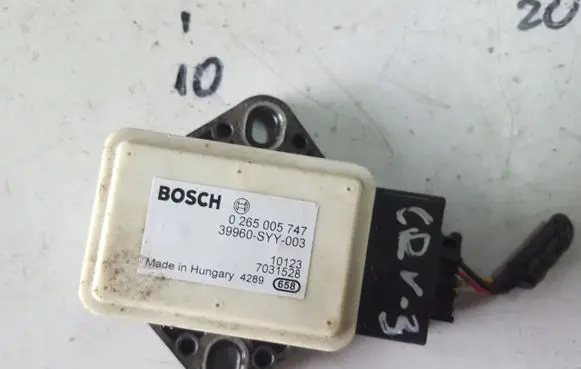 Honda CR-V ESP acceleration yaw rate sensor