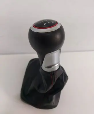 Audi A1 Gear lever shifter trim leather/knob 