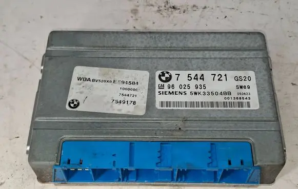 BMW 3 E90 E91 Gearbox control unit/module 7544721 5WK33504BB 96025935