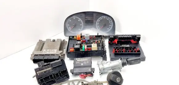 Volkswagen Caddy Engine ECU kit and lock set 0281011541 03G906016N 110080237