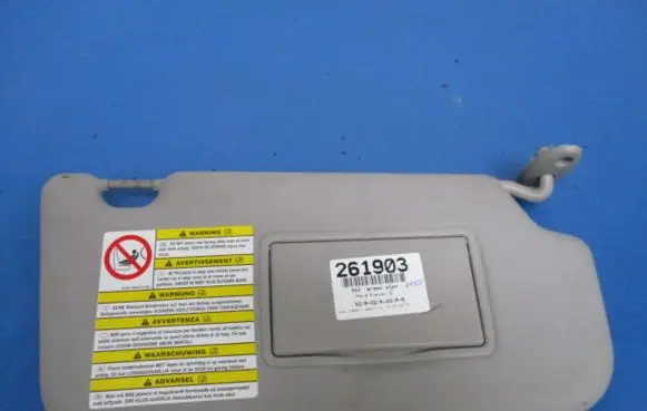 Ford Fusion Sun visor