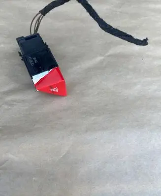 Volkswagen Caddy Hazard light switch 1T0953509