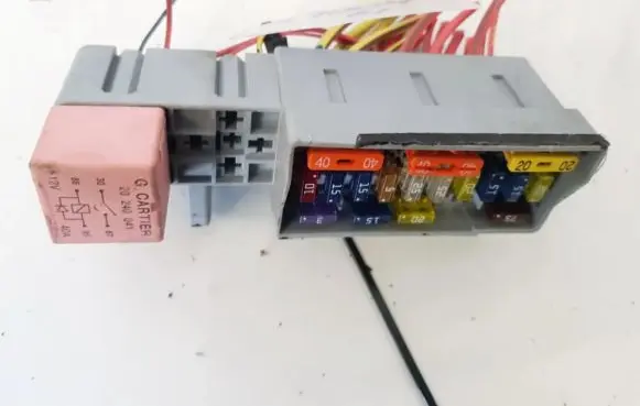 Renault Scenic II - Grand scenic II Fuse box set 13251