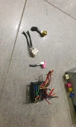 Seat Leon (5F) Sound system wiring loom 8X0035444 MIB MIB2