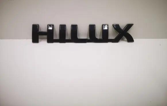 Toyota Hilux (AN10, AN20, AN30) Rear loading door model letters 