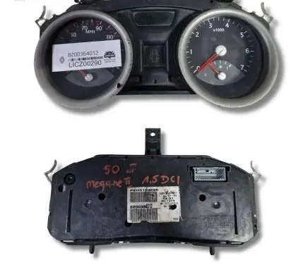 Renault Megane II Speedometer (instrument cluster) 8200364012