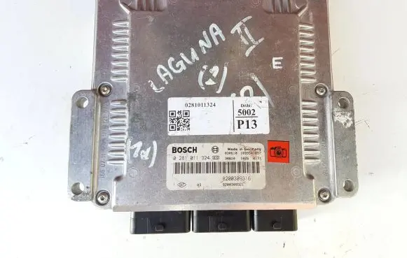 Renault Laguna II Engine control unit/module 8200309316 0281011324 8200309321