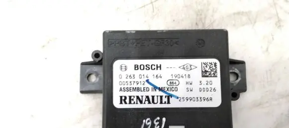 Renault Megane IV Parking PDC control unit/module 0263014164 259903396R 00537912