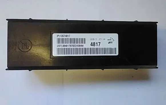 Opel Insignia A Air conditioning/heating control unit 13574817
