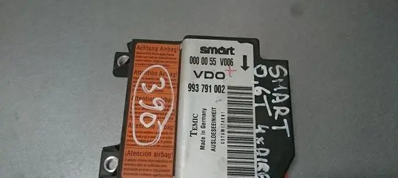 Smart ForTwo I Airbag control unit/module 0000055V006 993791002