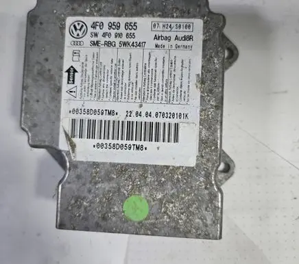 Audi A6 S6 C6 4F Airbag control unit/module 4F0959655 4F0910655 07H24S0100