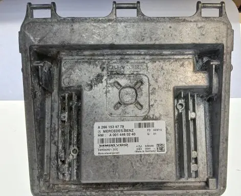 Mercedes-Benz A W169 Engine control unit/module A2661534779 5WK90921 A0014460240