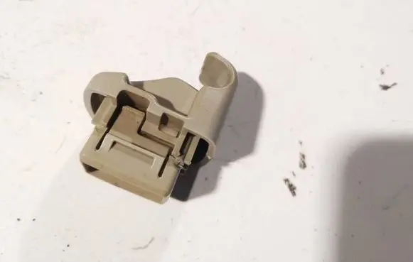 Sun visor clip/hook/bracket