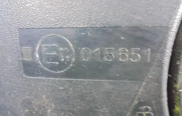 Manual wing mirror