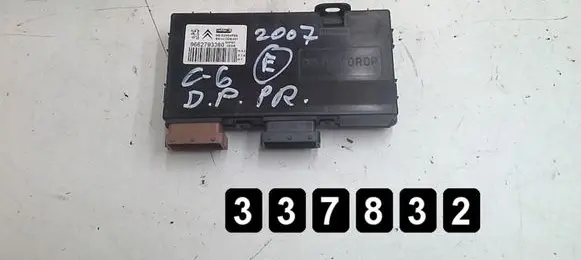 Citroen C6 Engine control unit/module 9662793380