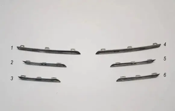 Renault Megane IV Rear bumper trim bar molding 