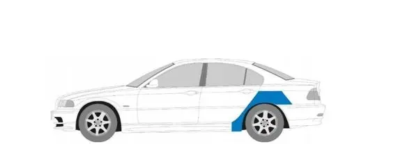 BMW 3 E46 Fender