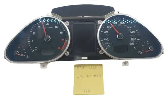 Audi A6 S6 C6 4F Speedometer (instrument cluster) 4F0920983H