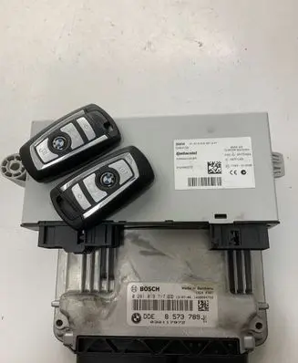 BMW 5 F10 F11 Engine ECU kit and lock set 8573789 1039S64752 0281019717