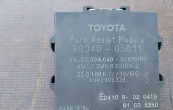 Toyota Avensis T270 Parking PDC control unit/module 8934005011