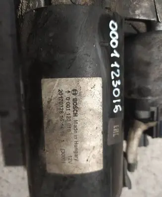 Volkswagen PASSAT B6 Starter motor 001123016 20170328 0001123010