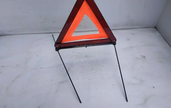 Emergency warning sign