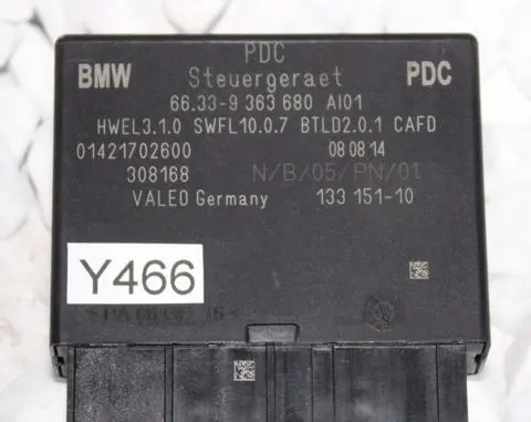 BMW X5 F15 Parking PDC control unit/module 9363680