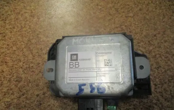 Opel Mokka X GPS navigation control unit/module 13306648